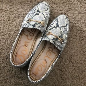 Sam Edelman Snakeskin Loafers